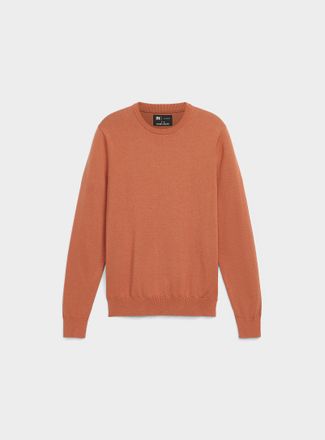 Le 31 Mens Minimalist crew-neck sweater