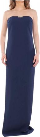 Elisabetta Franchi Mujer, Vestidos, Azul, Talla: L
