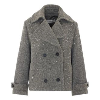 Golden Goose Mujer, Abrigos, Gris, Talla: S