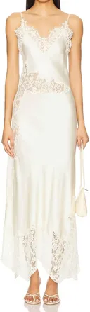House Of Harlow Waverly Midi Dress In Ivory