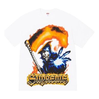 SUPREME SS26 Grim Reaper T-Shirt White SUP-SS26-159-WHT