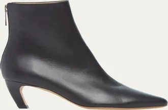 Gabriela Hearst Clayton Leather Ankle Boots