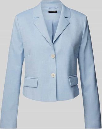 More & More More & More Blazer mit Reverskragen in Hellblau, Gr&ouml;&szlig;e 44