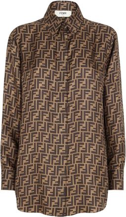 Fendi Silk Shirt Ff