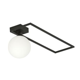 Wonderlamp Plaf&oacute;n de techo estilo moderno con estructura de metal y 1 esfera
