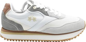 La Martina Laced Sneakers - Heren - Sneakers - Beige - 44 EU - Schoenen
