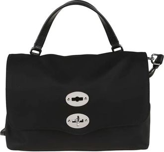 Zanellato Black Postina Small Satchel