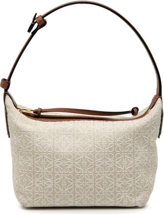 Loewe Pre-owned LOEWE Small Anagram Jacquard Cubi Bag 522304