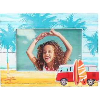 Beachcombers 8 Resin 4X6 Blue Surf Scene Photo Picture Frame in Red at Nordstrom, Size Medium