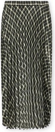Elena Miro Dames, Rokken, Zwart, Maat: XS Satijn