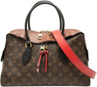 Louis Vuitton Pre-owned Tuileries Tote - Dames - Vintage Handtas - Bruin - ONE Size - Leer - Vintage