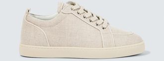 Christian Louboutin Rantulow Orlato canvas sneakers