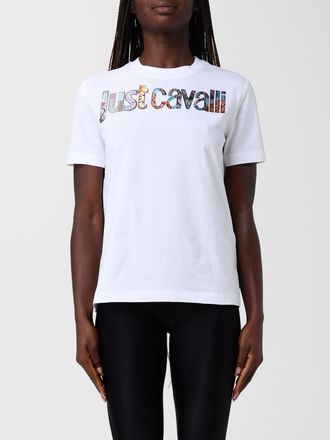 Just Cavalli T-shirts in cotone con logo Just Cavalli