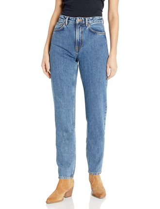 Nudie Jeans Womens Breezy Britt Friendly Blue, 28/26