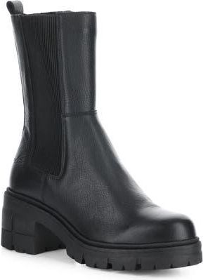 Bos. & Co. Brunas Waterproof Chelsea Boot in Black Feel/elastic at Nordstrom Rack, Size 10-10.5Us / 41Eu