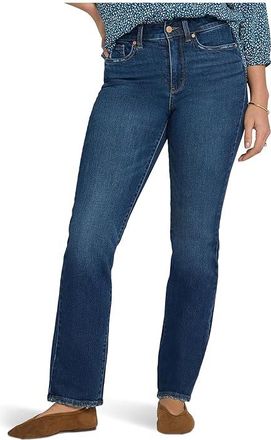NYDJ High Rise Straight Jeans In Sunset Villa Womens Clothing Sunset Villa : 10 31, Cotton/Denim/Elastane