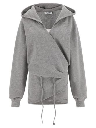 The Attico Gray Cotton Short Womens Dress