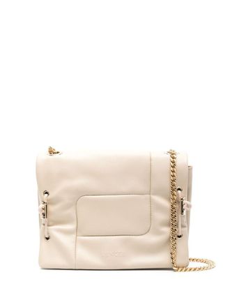 Lancel Billie kleine leren crossbodytas - Beige