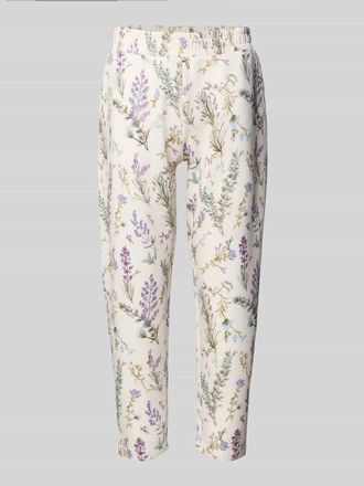 Christian Berg Regular Fit Sweatpants aus Viskose-Mix mit verk&uuml;rzter Passform in Offwhite, Gr&ouml;&szlig;e XXL