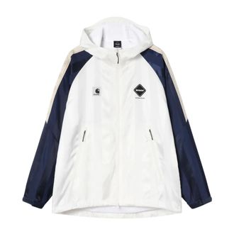 Carhartt Work in Progress Carhartt Wip, Training Jackets, male, White, Size: XL Warm Up Jacket
