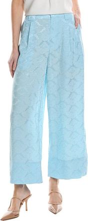 Ganni Jacquard Cropped Pant