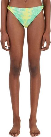 Ganni Bikini slips met print - Dames - Bikinis - Groen - S - Badmode