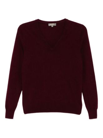 N.Peal Phoebe sweater - women - Organic Cashmere - L - Red