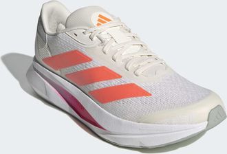 adidas Laufschuh ADIDAS PERFORMANCE DURAMO SL 2, Herren, Gr. 42,5, sanftes wei&szlig;, lucid orange, wonder silber, Synthetik, Textil, Schuhe Laufschuh