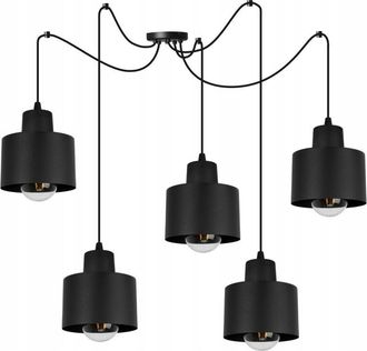 OEM L&aacute;mpara De Techo Moderna Colgante L&aacute;mpara Led Negra