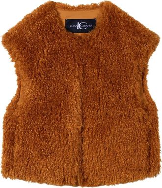 Luisa Cerano Jassen, Dames, Bruin, L, Stijlvolle jas met uniek ontwerp