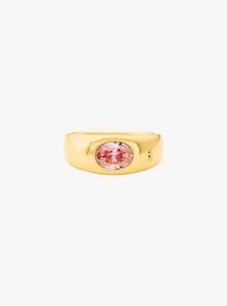 Michael Kors Oval Stone Signet Ring