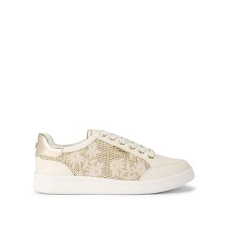 Carvela Womens Veneto Sneaker Sneakers - Cream - Size UK 3
