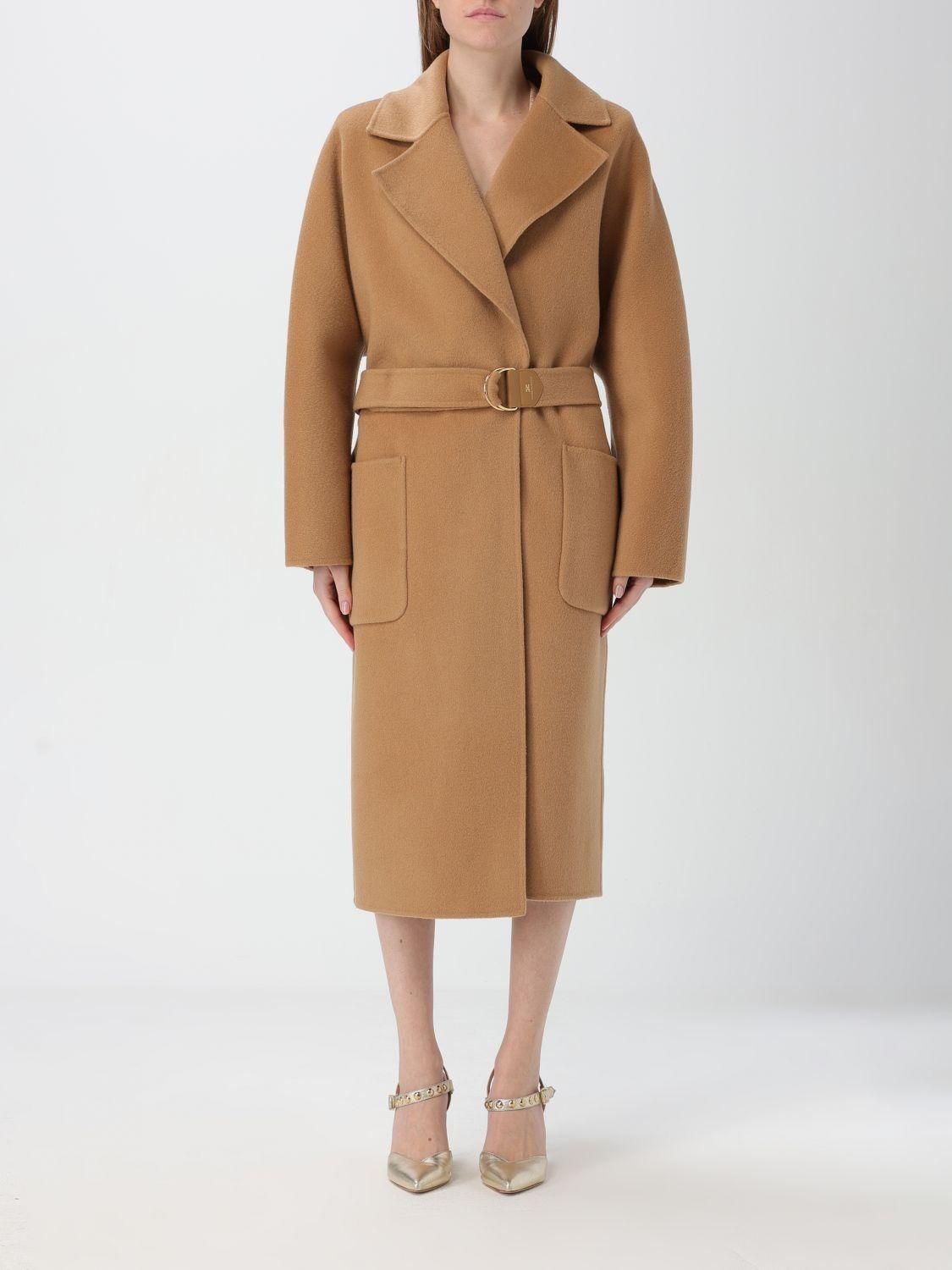 Elisabetta Franchi: Brown Coats now at $344.00+ | Stylight