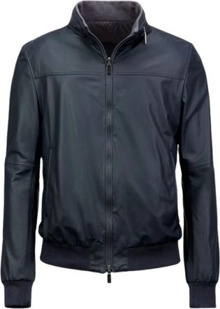 Gimos Leather Jassen - Heren - Bomber jackets - Blauw - XL - Jassen