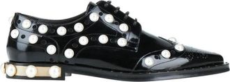 Dolce & Gabbana Derby - Dames - Veterschoenen - Zwart - 38 EU - Leer - Schoenen