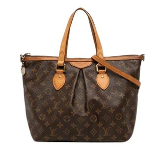 Louis Vuitton Pre-owned Handbags, female, Brown, Size: ONE SIZE Pre-owned Palermo PM