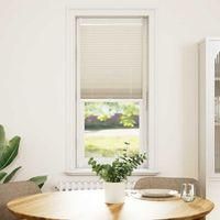 OEM Estor Plisado, Estor Enrollable Plisado, Estor Enrollable Plisado 60x125cm Color Crema - Crezuo