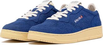 Autry Medalist Low Sneaker in Blue Hair/Suede at Nordstrom Rack, Size 12Us / 45Eu