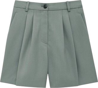 Anine Bing Donna, Pantaloncini, Verde, S, new