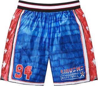 SUPREME Shorts sportivi - Blu