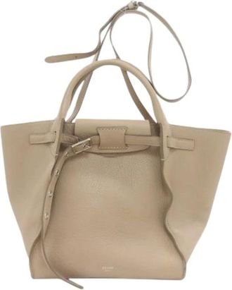 Celine Pre-owned Handbags, female, Beige, Size: ONE SIZE Pre-owned Vintage Tote Bag