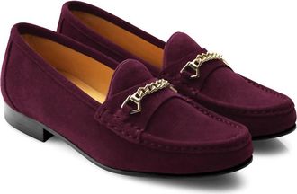 FAIRFAX & FAVOR Womens Apsley Loafer In Elderberry