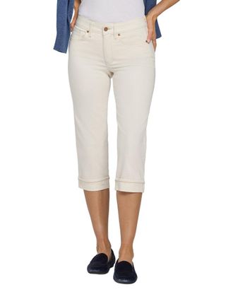 NYDJ Nydj Marilyn Vintage White Crop Jean