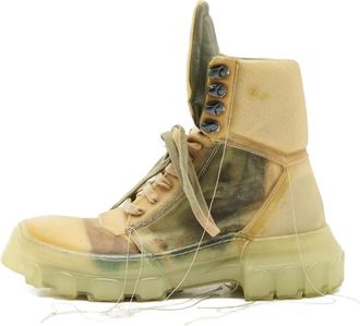 Rick Owens Stivali Tractor - Verde