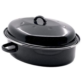 Beka Roastycook Olla Para Guisos 42 Cm Negro Esmaltado