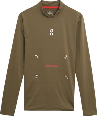 On Running x Pleasures x The Loop Long Sleeved T-Shirt Olive 1MF10360153