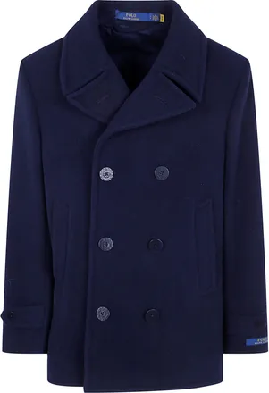 Ralph Lauren Coat Single Breasted Polo Peacoat