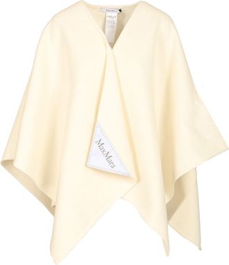 Max Mara Asymmetrical Poncho