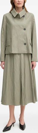 Sandro Ferrone Cappotto asimmetrico - Verde