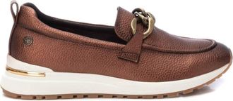 Xti Womens Mmoccasins Shoes In Bronze